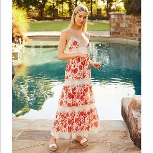 ⬇️NWT Antonio Melani Devon Floral V-Neck Dress